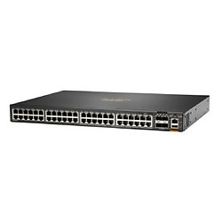 Aruba 6200F 48G 4SFP+ Géré L3 Gigabit Ethernet (10/100/1000) 1U Noir