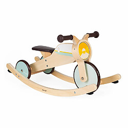 Juratoys-Janod Tricycle a bascule en bois Evolutif pas cher