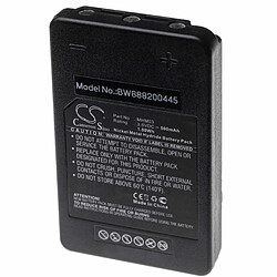 vhbw batterie compatible avec Autec LK NEO télécommande industrielle(500mAh, 3.6V, NiMH)