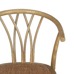 BigBuy Home Chaise de Salle à Manger Marron 55 X 50 X 81 CM pas cher