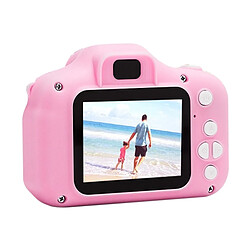 Wewoo Caméra Enfant 3,0 méga pixels appareil photo reflex numérique écran HD de 2,0 pouces pour enfants rose