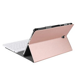 Acheter Wewoo Étui ultra-mince en cuir avec clavier Bluetooth pour Galaxy Tab A 10.5 T590 / T595, avec support (or rose)