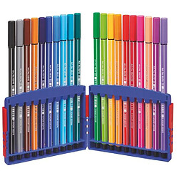 Avis Stylo feutre Stabilo Pen 68 couleurs assorties - Chevalet de 20