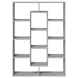 Acheter vidaXL Bibliothèque sonoma gris 102x29x143 cm bois d'ingénierie