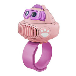 (Rose) Montre Ventilateur de Projection Ventilateur de Poche Usb Portable Dinosaure Rotatif Cadeau Pour Enfants