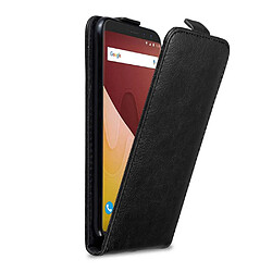 Cadorabo Coque WIKO VIEW GO Etui en Noir