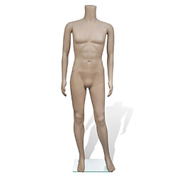 vidaXL Mannequin de vitrine Homme sans tête