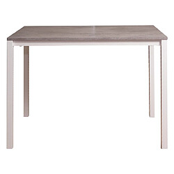 Acheter Alter Table de salle à manger extensible, Table de cuisine avec rallonge, Made in Italy, 110x70h76 cm, couleur Ciment et Blanc