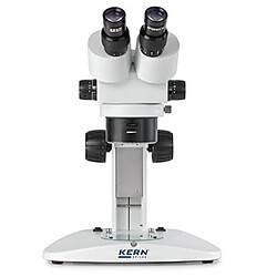 Kern sohn Kern - Microscope stéréo à zoom 0,75x - 5,0x binoculaire HSWF 10x/Ø 23 mm avec support mécanique - OZL 456