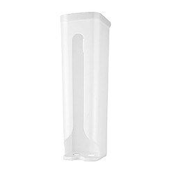 Wewoo Tenture murale rangement portable cuisine poubelle organisateur étagères de en plastique sachets boîte blanc