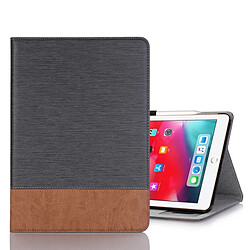 Wewoo Housse Étui Coque en cuir PU à texture horizontale pour iPad Pro 11 pouces 2018avec porte-cartes et gris