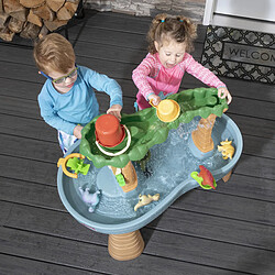 STEP2 Dino Showers Table Sable et Eau | Table Eau et Sable Jouet Dinosaure, Table Jeux d' eau pour plusieurs Enfants | Table d'activité pour le jardin, Table Activité Eau | Table d'eau Extérieur pas cher