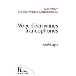 Voix d'écrivaines francophones : anthologie - Occasion