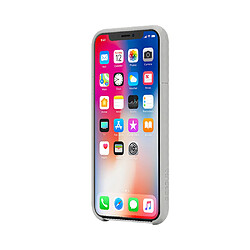 Avis INCASE Pop-Case iPhone X transparente et gris