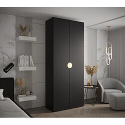 Abiks Meble Armoire Inova 4 À Portes Battantes 236,7/100/47 2 Portes (nero/d’oro)