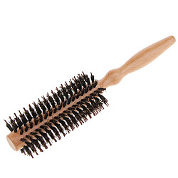 poils de salon ondulés brosse ronde anti-statique coiffage peigne brosse à cheveux 12 rangs pas cher