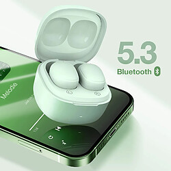 Avis Bluestar Blue Star Écouteurs Bluetooth Microphone intégré au Design Minimaliste Vert Pâle