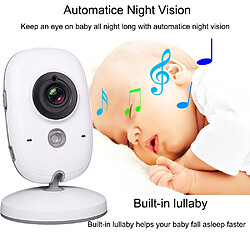 Universal Moniteur de bébé sans fil haute définition vision nocturne bidirectionnelle audio caméra de nounou température de sommeil du bébé moniteur vidéo caméra de sécurité