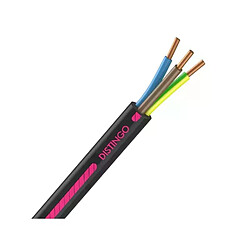 Cable rigide R2V Distingo cuivre 3G1,5 couronne 25m - NEXANS - U-1000 R2V DISTINGO 3G1,5