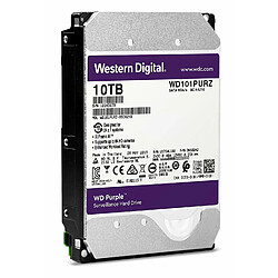 Acheter Western Digital WD PURPLE 10 To - 3.5'' SATA III 6 Go/s - Cache 256 Mo - Violet