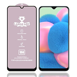 Wewoo Film de verre trempé Pour Galaxy A30s 9H HD Grand Arc High Alumina Full Screen de