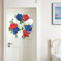 Acheter Porte Couronnes 50cm avant Porte Guirlande À La Main Printemps Été Guirlande Artificielle Guirlande pour La Maison, Porte, Mur, fenêtre