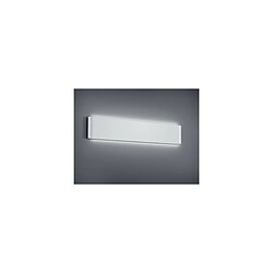 Applique Murale Extérieure Moderne 46cm 2 Lumières Haut Bas Blanc Mat 3000K IP54