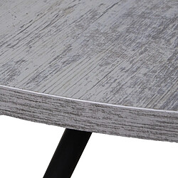 Avis Table Basse Alexandra House Living Noir Argenté Bois 80 x 44 x 80 cm