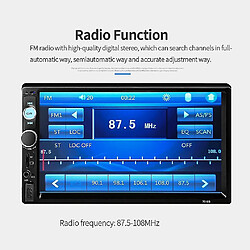 Universal Voiture audio 7 pouces de diffusion HD sur Dash écran tactile stéréo MP3 MP5 lecteur 7010B pas cher