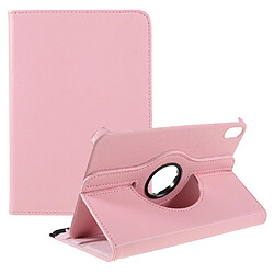 Etui en PU avec support texture litchi, anti-choc rose pour votre Apple iPad mini 6 (2021)