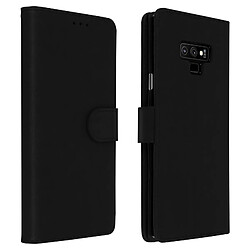 Avizar Housse Samsung Galaxy Note 9 Étui Porte-cartes Fonction Support Noir