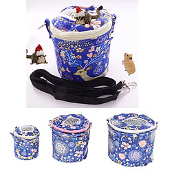 animal de compagnie rat hamster souris chinchilla petits animaux sling transporteur sac l 21x18cm