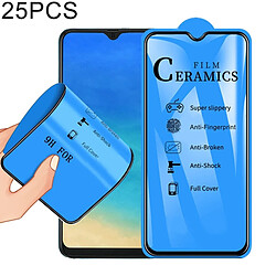 Wewoo Film de verre trempé de céramique à pleine couverture25 PCS 2.5Dpour Galaxy A40