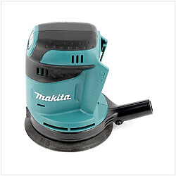 Makita DBO 180 ZE Ponceuse excentrique sans fil 18V 125mm + Insert pour Makpac