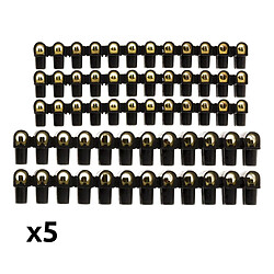 Avis Lot 5 barrettes 3x 6 mm²+2x 10 mm² noires - Zenitech