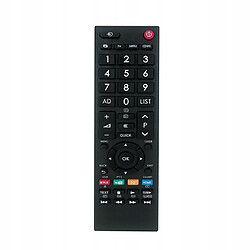 GUPBOO Télécommande Universelle de Rechange pour TOSHIBA TV télécommande CT-90329 LC TV