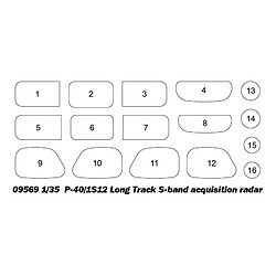 Acheter Trumpeter Maquette Char P-40/1s12 Long Track S-band Acquisition Radar