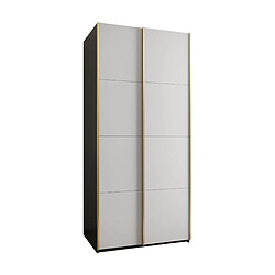 Abiks Meble Armoire à portes battantes Lux 1 245,5/110/64 2 portes