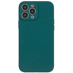 Coque en TPU anti-rayures, mat double-face, anti-traces de doigts pour votre iPhone 14 Pro - vert