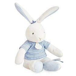 Peluche 25 cm Perlidoudou Lapin matelot - Doudou et compagnie