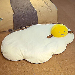 Acheter Universal Remplis d'oeufs frits doux jouets peluche peluche dessin animé poupon d'oeufs de joho coussin de coussin de sommeil (20 * 28 cm)