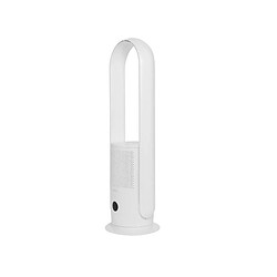 OCEANIC Ventilateur Purificateur d'Air avec filtre - Sans pale - Oscillation - 35W - H.80 cm - Minuterie 8h - Télécommande