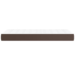 Acheter Maison Chic Matelas de lit à ressorts ensachés, Matelas doux Marron 100x200x20 cm -GKD86434