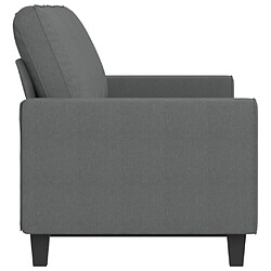 Acheter Maison Chic Canapé à 3 places,Canapé droit,Sofa de Salon,Banquette Gris foncé 180 cm Tissu -GKD503393