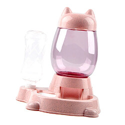 2x Distributeur Automatique De Nourriture Pour Animaux De Compagnie Pour Chien De Compagnie Pour Petit Chaton Chiot