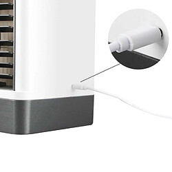 Avis Ventilateur de Climatiseur Portable 3 en 1 Refroidisseur d'Air USB Personnel Ventilateur de Bureau Mini Purificateur d'Air Humidificateur De Refroidissement pour la Maison