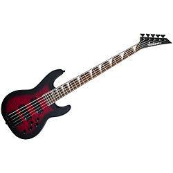 JS Series Concert Bass JS3V Transparent Red Burst Jackson