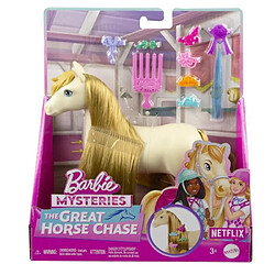 Barbie – Barbie Mysteries : The Great Horse Chase-Poney et accessoires HXJ36 pas cher