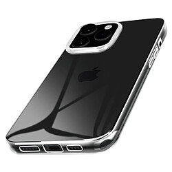 Avizar Coque pour iPhone 16 Pro Max Silicone Souple Design Fin Léger Transparent