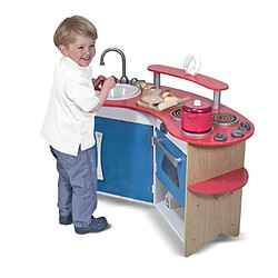 Melissa & Doug - 13950 - Loisir Créatif - Coin du cuisinier : cuisine en bois